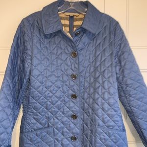 Burberry powder blue coat